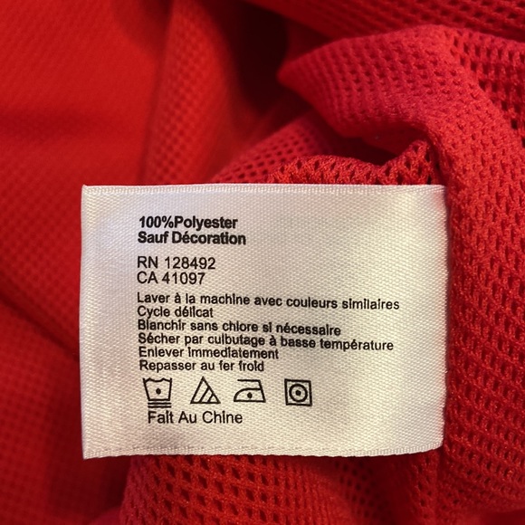 Greg Norman Man Windbreaks Shirt size M excellent condition color red - Picture 9 of 12